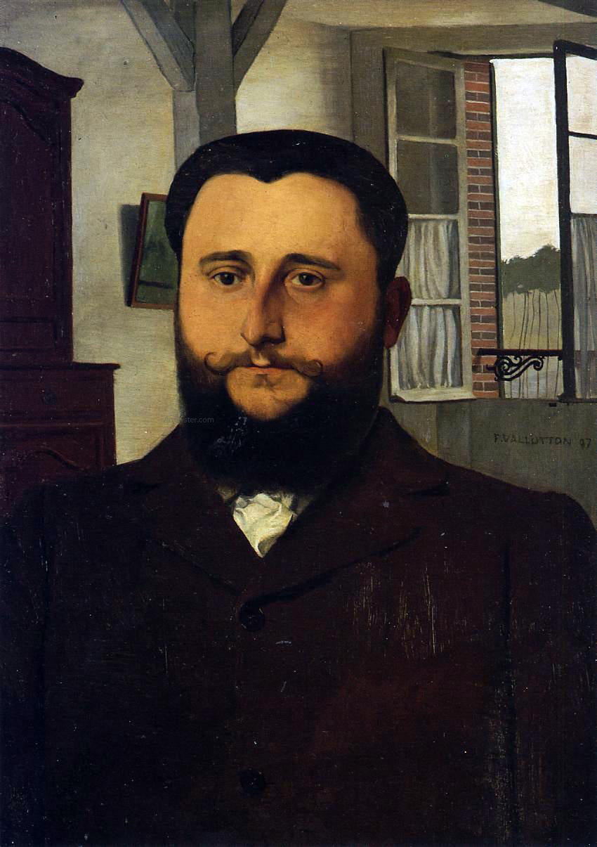 Felix Vallotton Portrait of Thadee Nathanson - Hand Painted Oil Painting