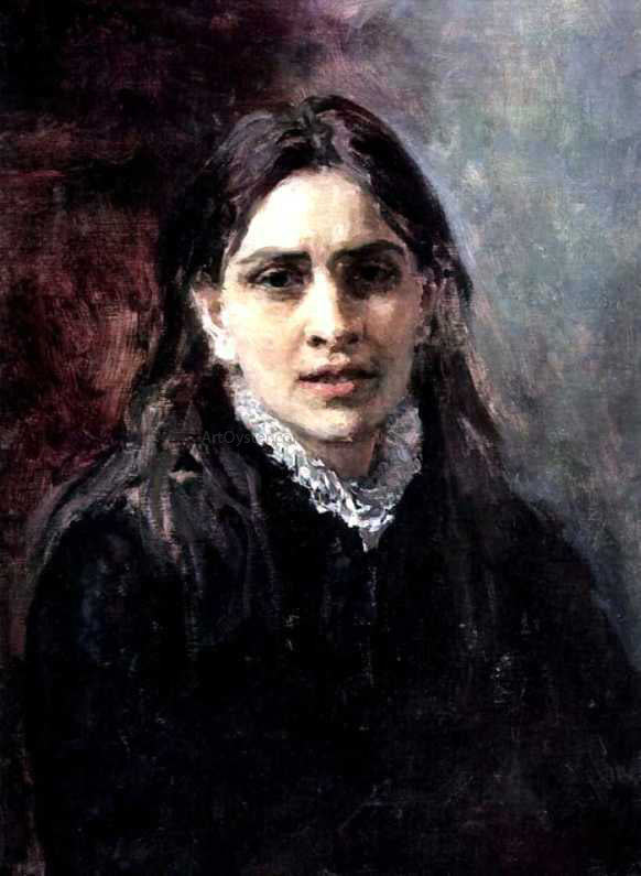 Ilia Efimovich Repin Portrait of the Actress Pelageya Strepetova - Hand Painted Oil Painting