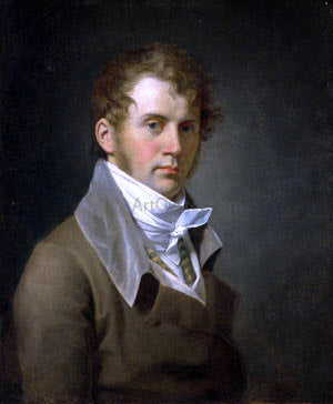  John Vanderlyn Portrait of the Artist - Hand Painted Oil Painting