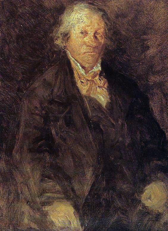 Eugene-Louis Boudin Portrait of the Artist's Father (Leonard-Sebastien Boudin) - Hand Painted Oil Painting