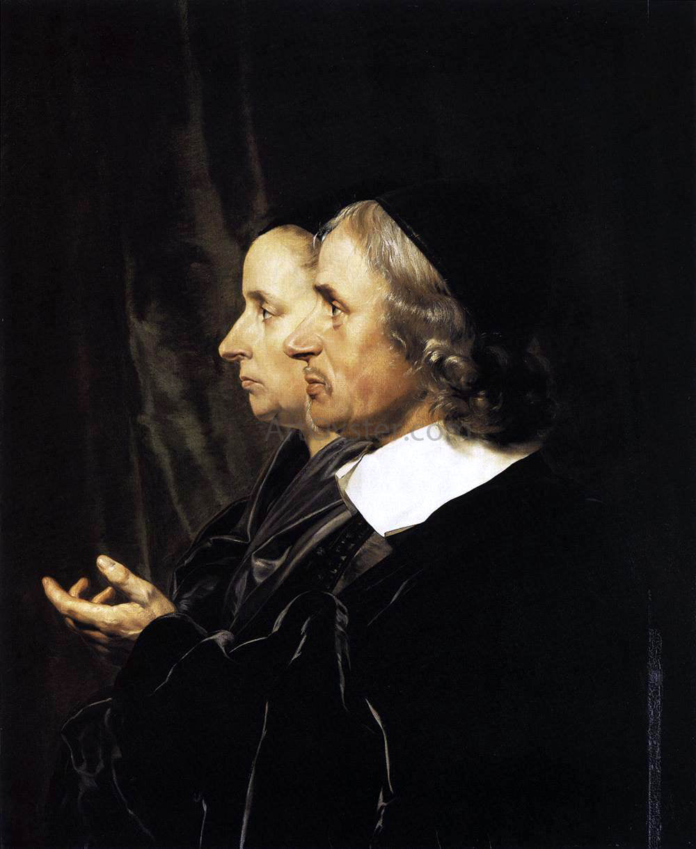 Jan De Bray Portrait of the Artist's Parents - Hand Painted Oil Painting