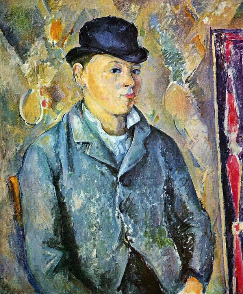 Paul Cezanne Portrait of the Artist's Son, Paul - Hand Painted Oil Painting