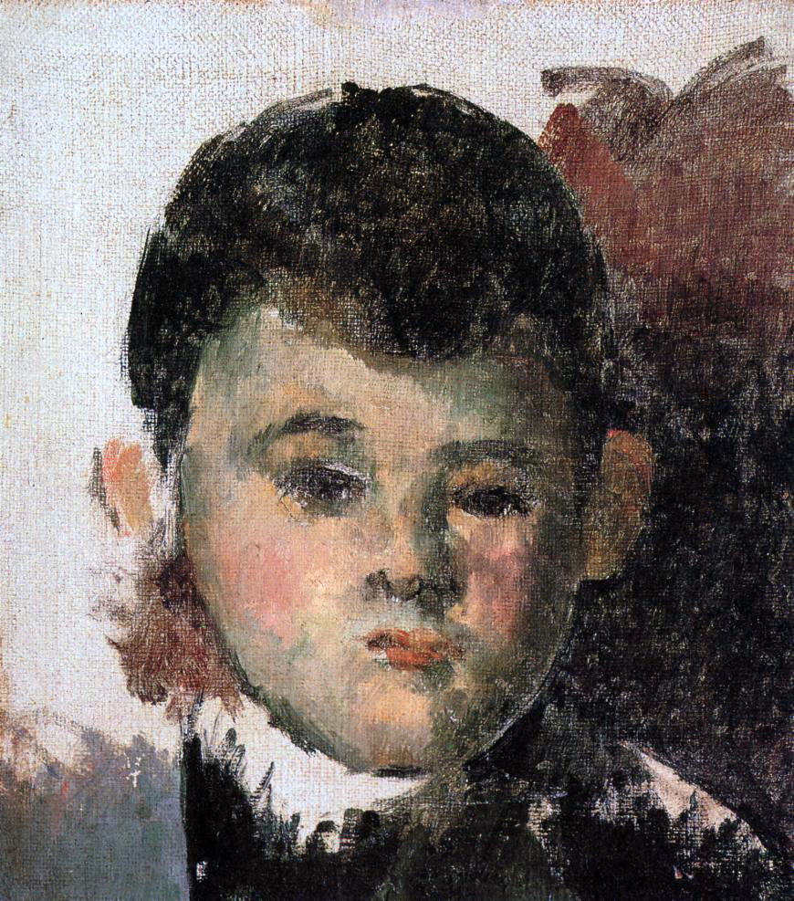 Paul Cezanne Portrait of the Artist's Son (unfinished) - Hand Painted Oil Painting