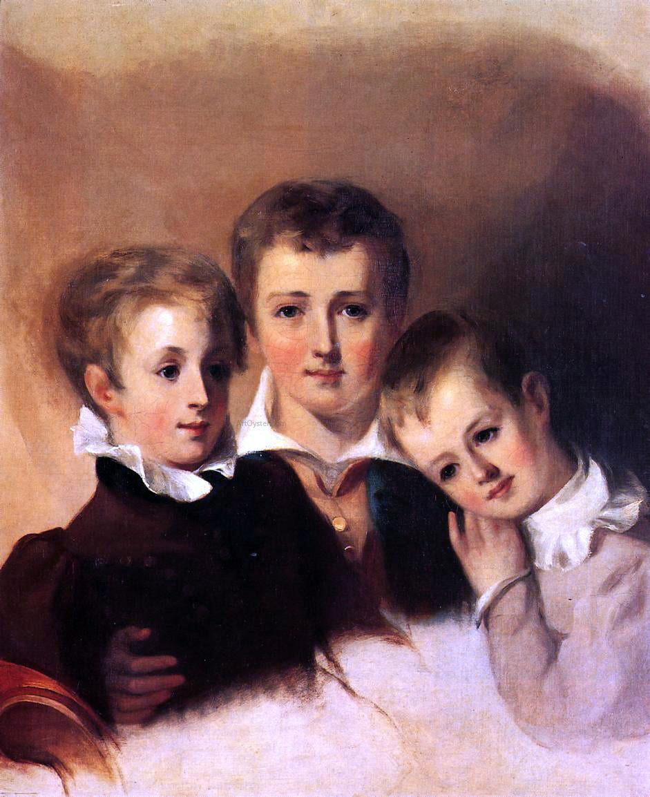Thomas Sully Portrait of the Howell Boys - Hand Painted Oil Painting