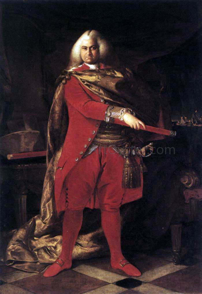 Bernardino Castelli Portrait of the Nobleman Francesco Falier - Hand Painted Oil Painting