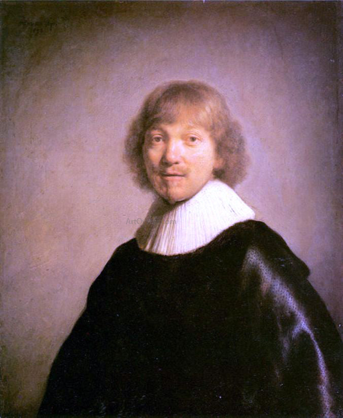 Rembrandt Van Rijn Portrait of the painter Jacques de Gheyn III - Hand Painted Oil Painting