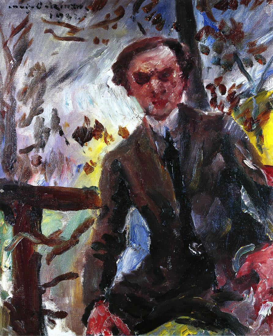 Lovis Corinth Portrait of the Painter Leo Michelson - Hand Painted Oil Painting