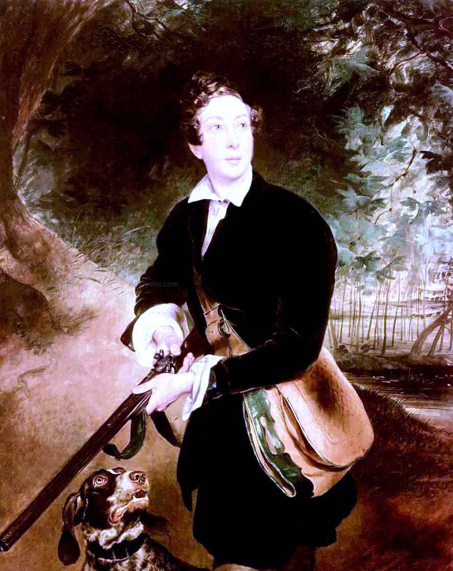 Karl Pavlovich Brulloff Portrait of the Poet and Playwright Alexey Tolstoy as a Youth - Hand Painted Oil Painting