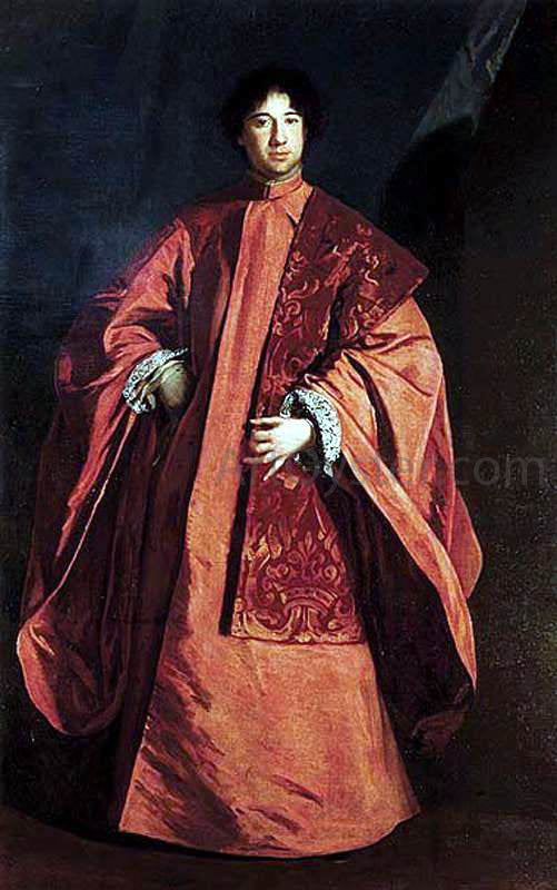 Sebastiano Bombelli Portrait of the Procurator Girolamo Querini - Hand Painted Oil Painting