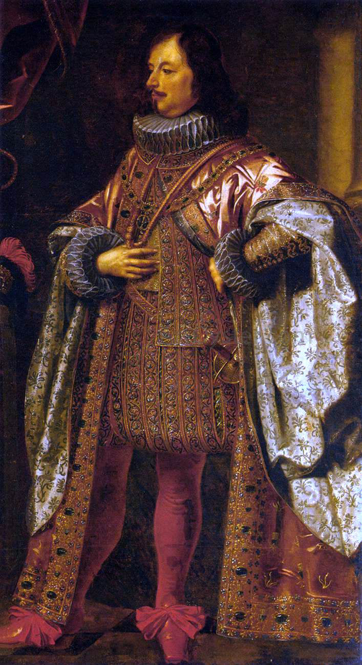 Justus Sustermans Portrait of Vincenzo II Gonzaga - Hand Painted Oil Painting