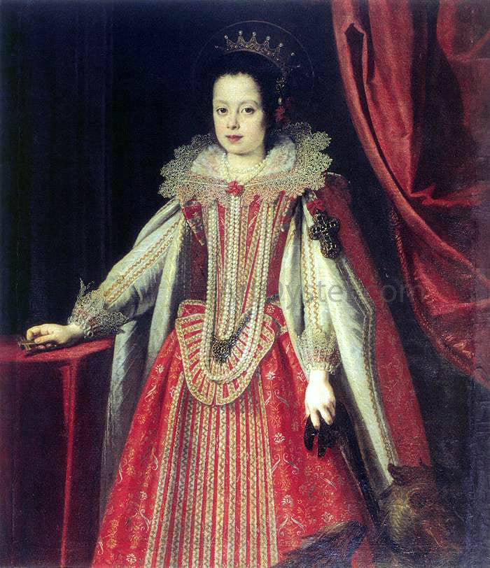 Justus Sustermans Portrait of Vittoria della Rovere - Hand Painted Oil Painting