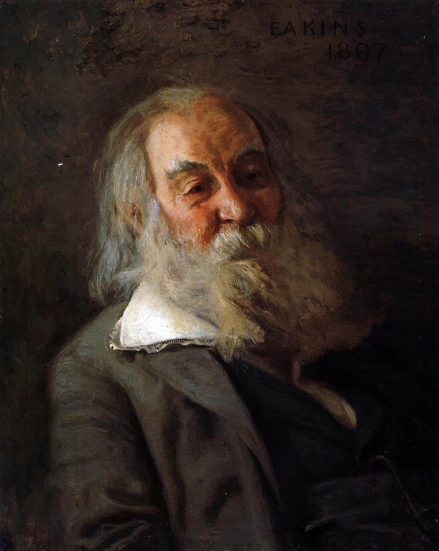 Thomas Eakins Portrait of Walt Whitman - Hand Painted Oil Painting