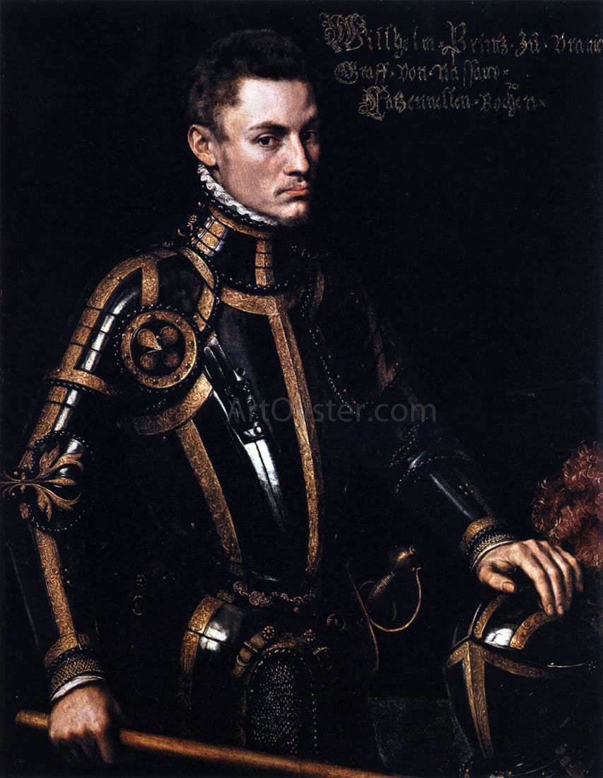 Anthonis Mor Van Dashorst Portrait of William of Orange - Hand Painted Oil Painting