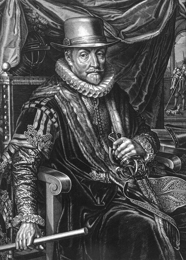 Willem Jacobsz Delff Portrait of William the Silent (detail) - Hand Painted Oil Painting