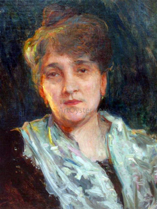Ulpiano Checa Portrait of Woman - Hand Painted Oil Painting