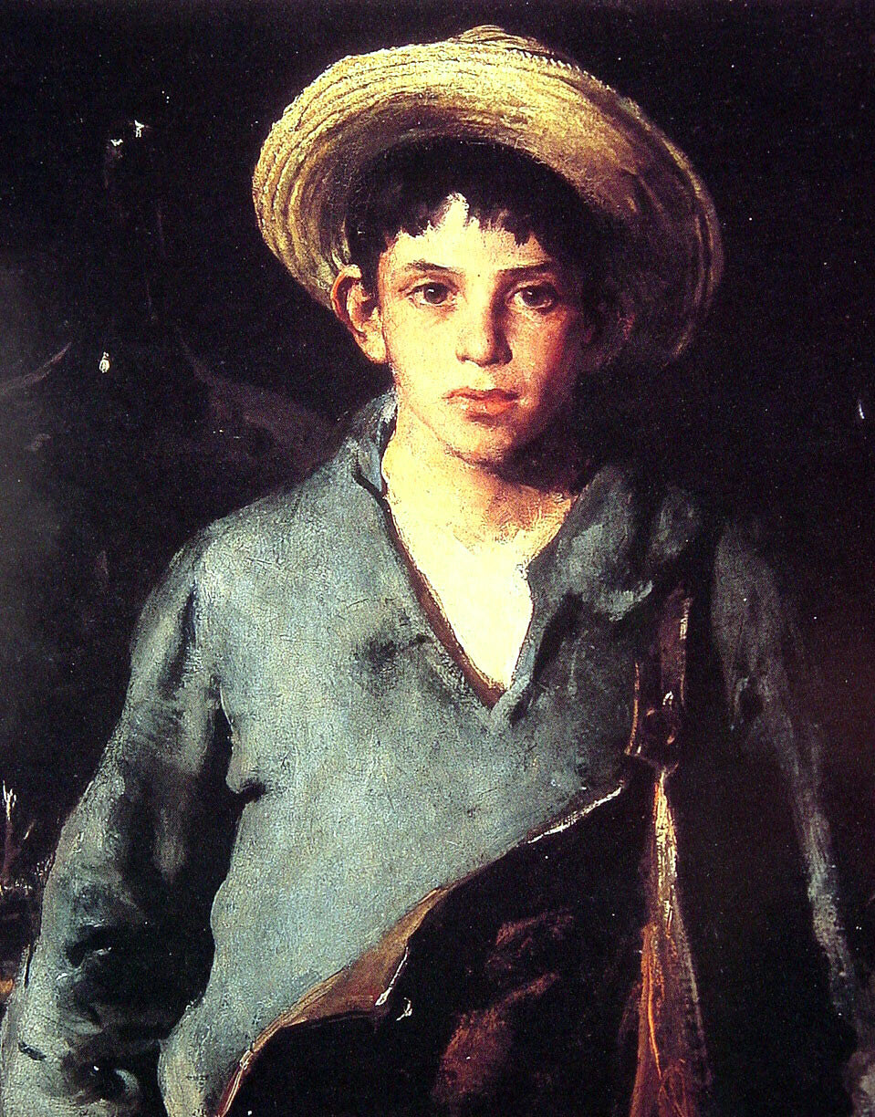  Charles Webster Hawthorne Portugese Fisherboy - Hand Painted Oil Painting