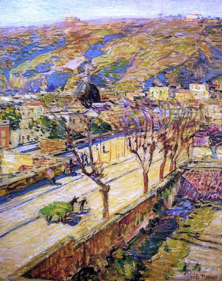 Frederick Childe Hassam Posilippo - Hand Painted Oil Painting