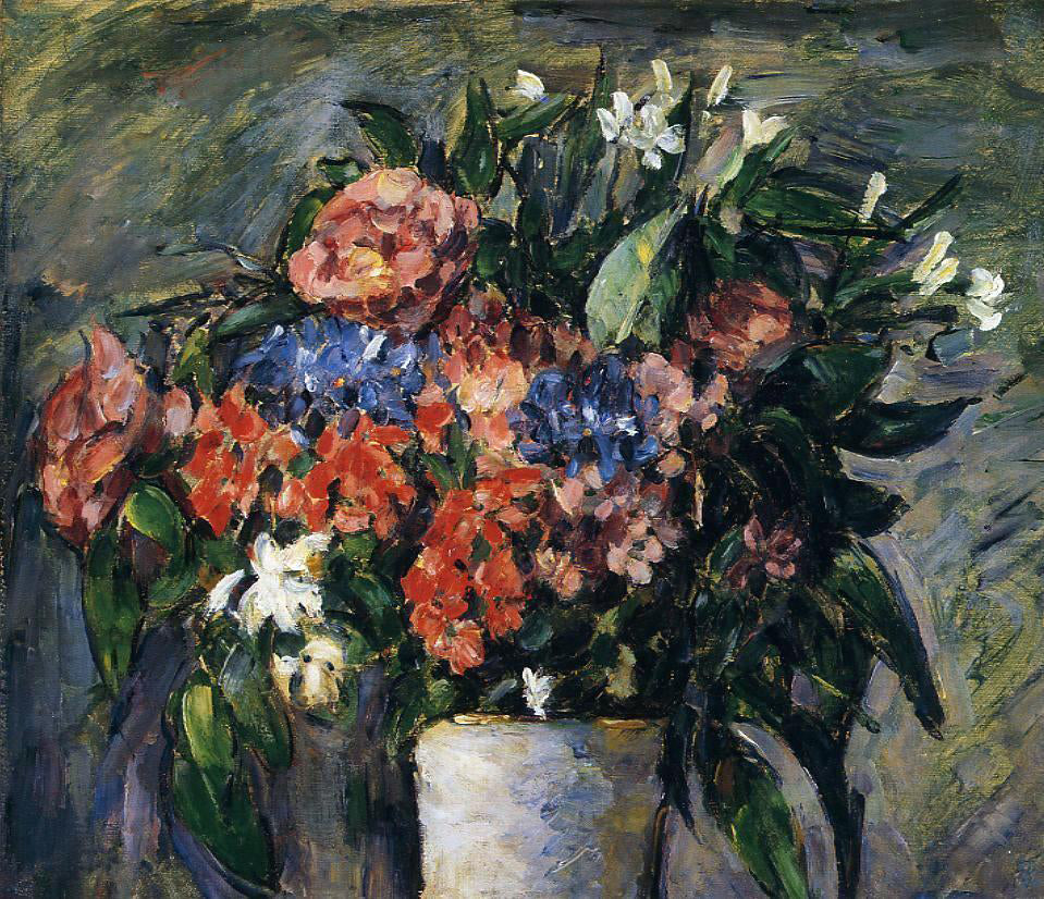 Paul Cezanne Pot of Flowers - Hand Painted Oil Painting