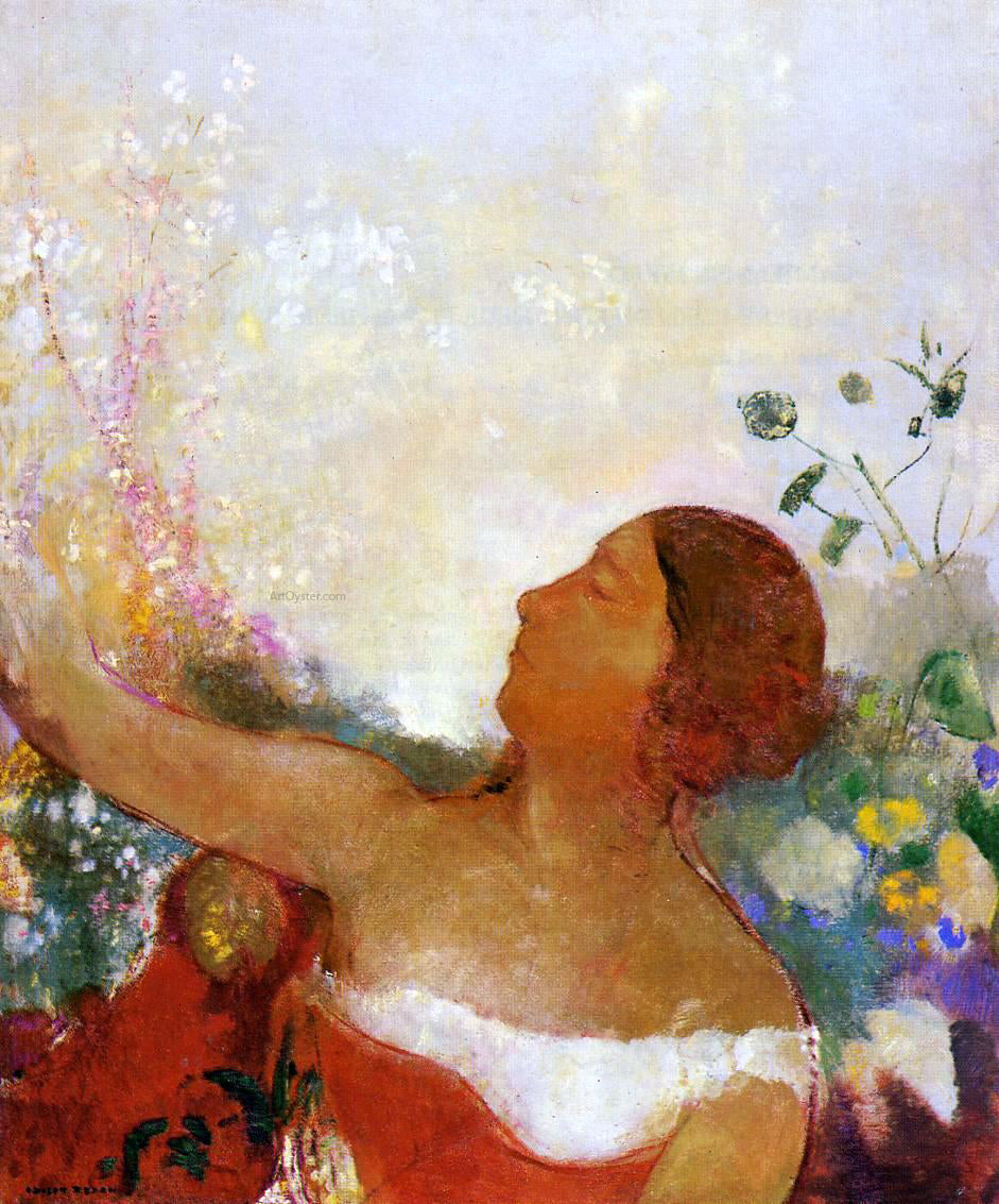 Odilon Redon Predistined Child - Hand Painted Oil Painting