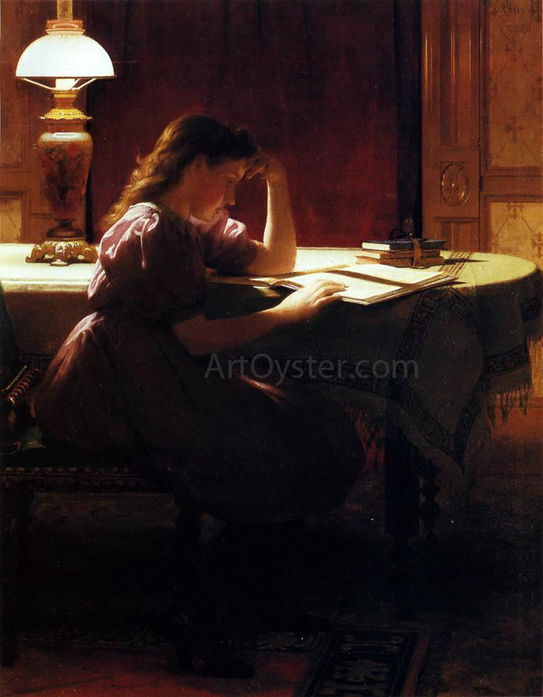 Seymour Joseph Guy Preparing for the Next Day - Hand Painted Oil Painting