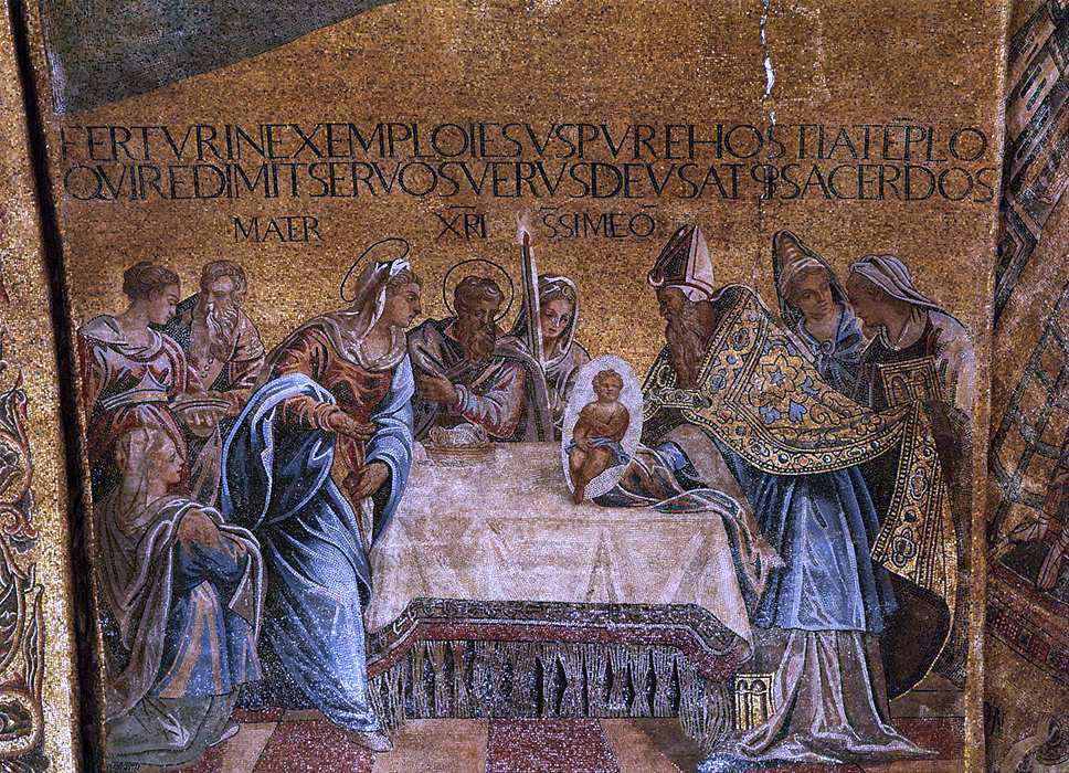 Domenico Robusti Presentation of Christ in the Temple - Hand Painted Oil Painting