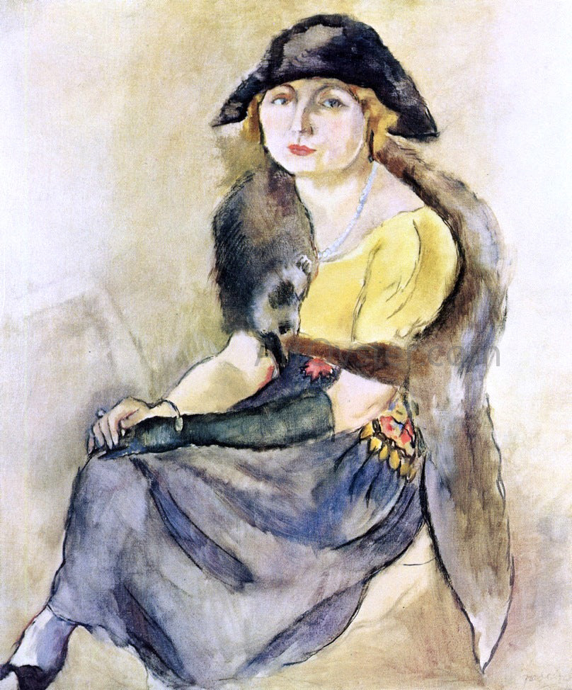 Jules Pascin Princess Ghika - Hand Painted Oil Painting