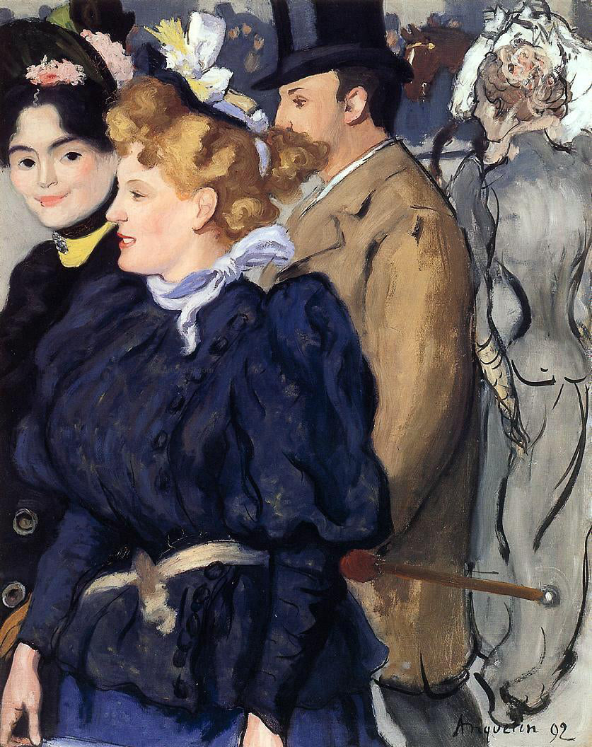 Louis Anquetin Promenade - Hand Painted Oil Painting