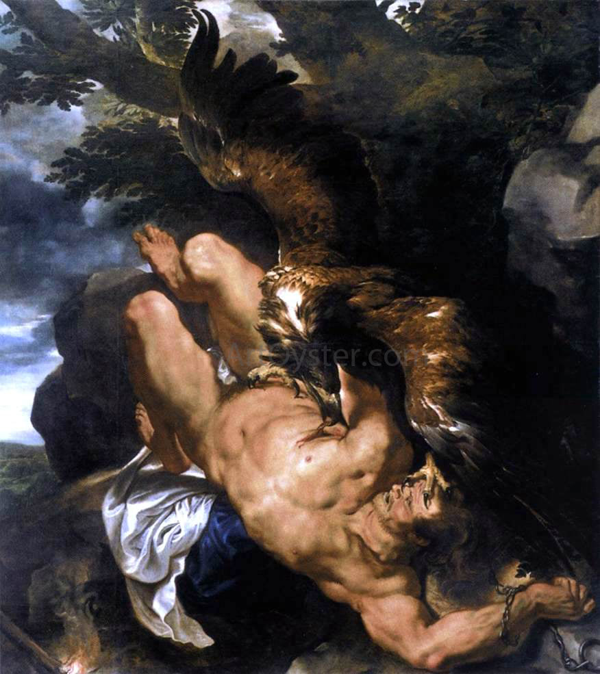 Peter Paul Rubens Prometheus Bound - Hand Painted Oil Painting