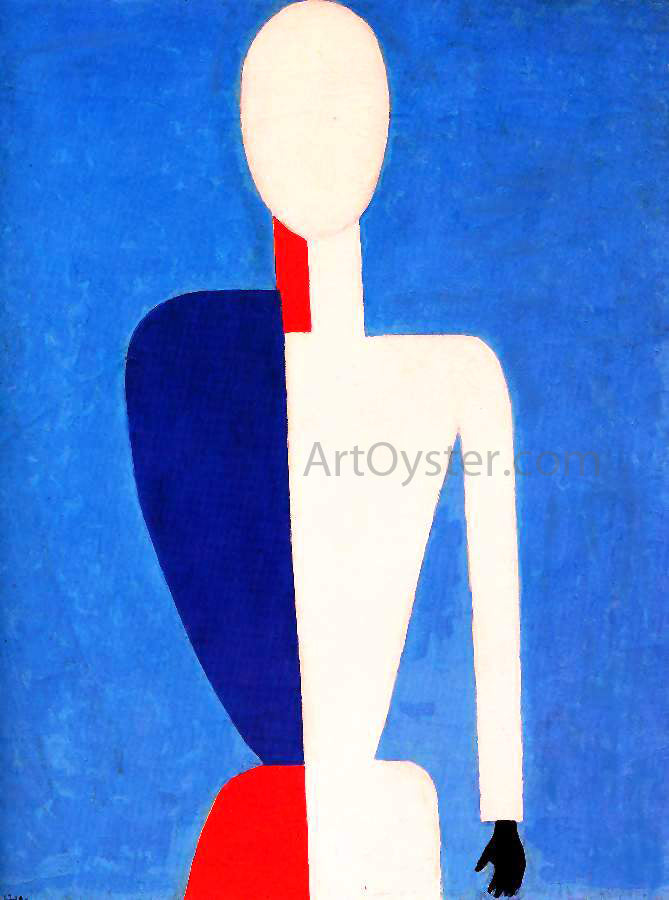 Kasimir Malevich Prototype of a New Image - Hand Painted Oil Painting