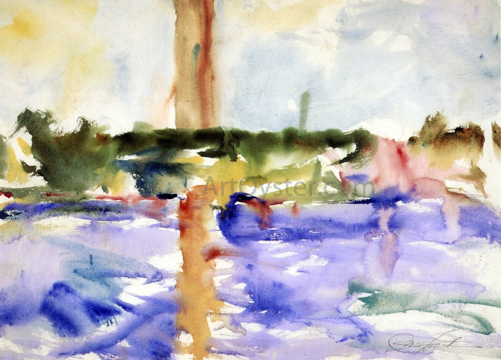 Charles Webster Hawthorne Provincetown Sketch #1 - Hand Painted Oil Painting