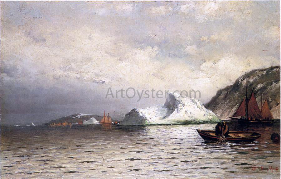 William Bradford Pulling in the Nets - Hand Painted Oil Painting