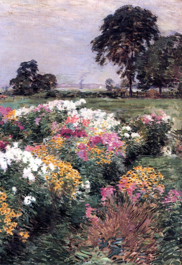  Willard Leroy Metcalf Purple, White and Gold - Hand Painted Oil Painting