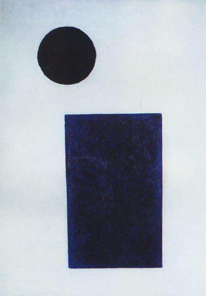 Kazimir Malevich Quadrilateral and the Circle - Hand Painted Oil Painting