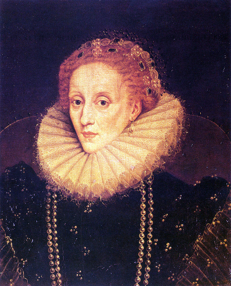 The Younger Marcus Gheeraerts Queen Elizabeth I - Hand Painted Oil Painting