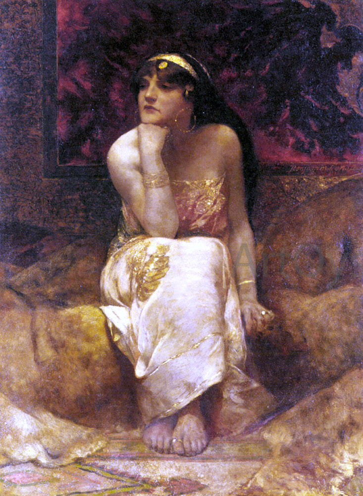 Jean-Joseph Benjamin Constant Queen Herodiade - Hand Painted Oil Painting