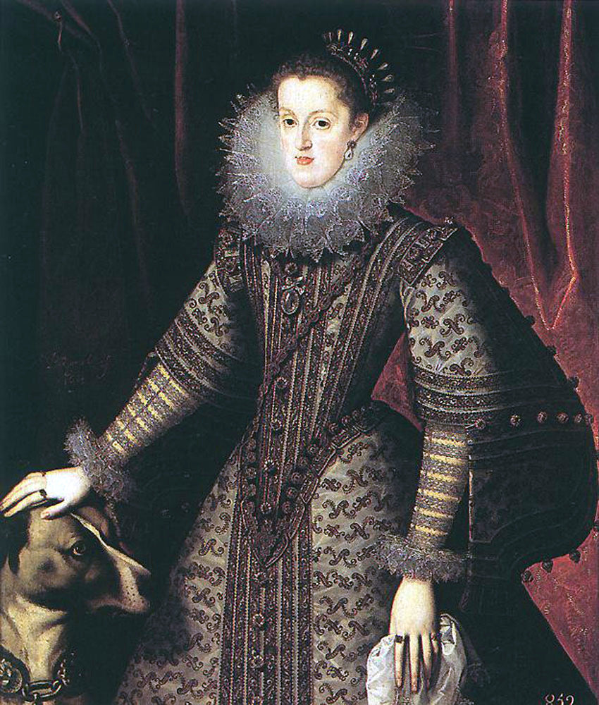 Bartolome Gonzalez Queen Margarita of Austria - Hand Painted Oil Painting