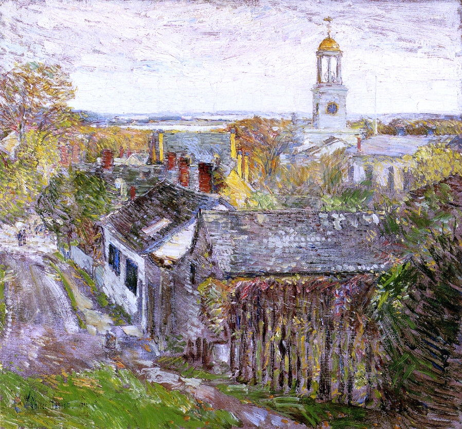 Frederick Childe Hassam Quincy, Massachusetts - Hand Painted Oil Painting