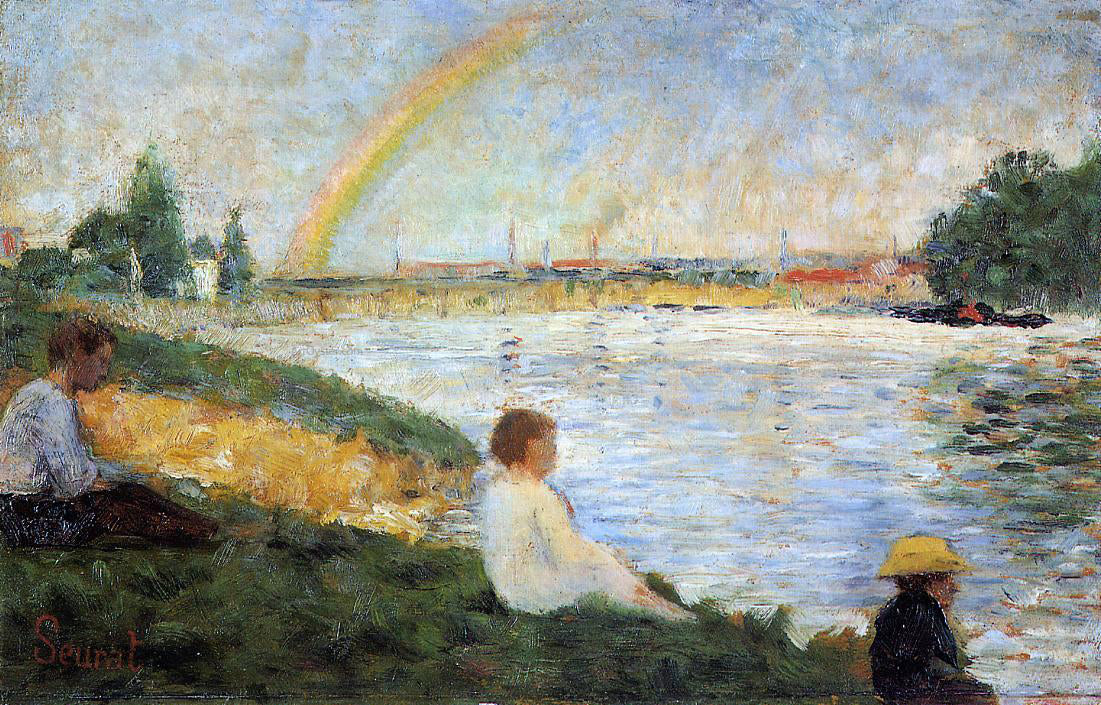 Georges Seurat Rainbow - Hand Painted Oil Painting