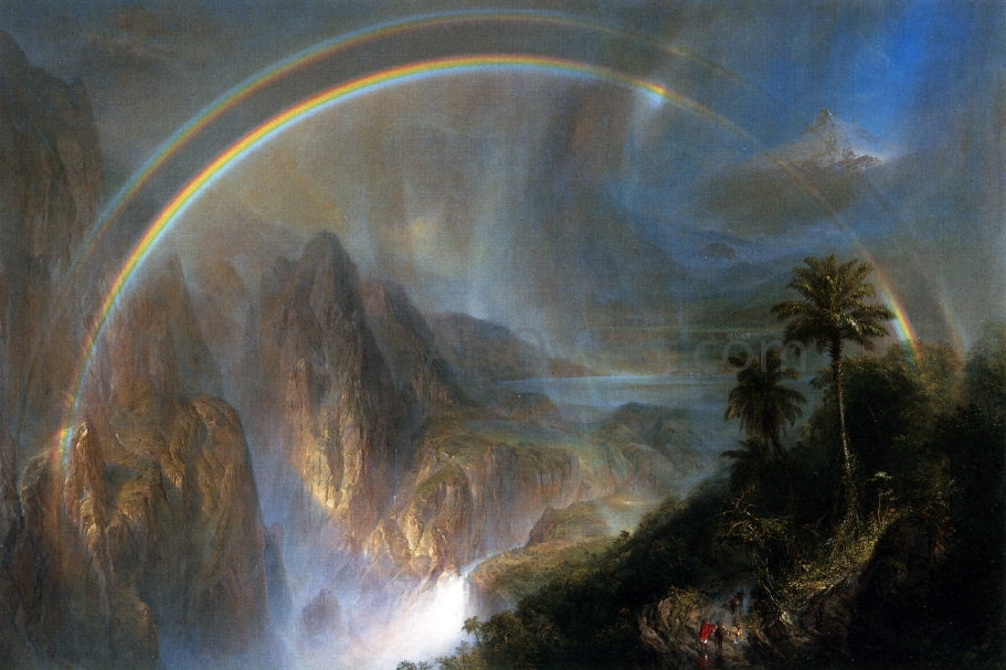 Frederic Edwin Church Rainy Season in the Tropics - Hand Painted Oil Painting