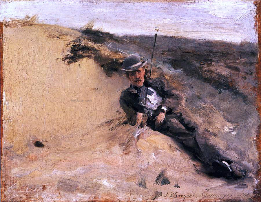 John Singer Sargent Ralph Wormeley Curtis - Hand Painted Oil Painting