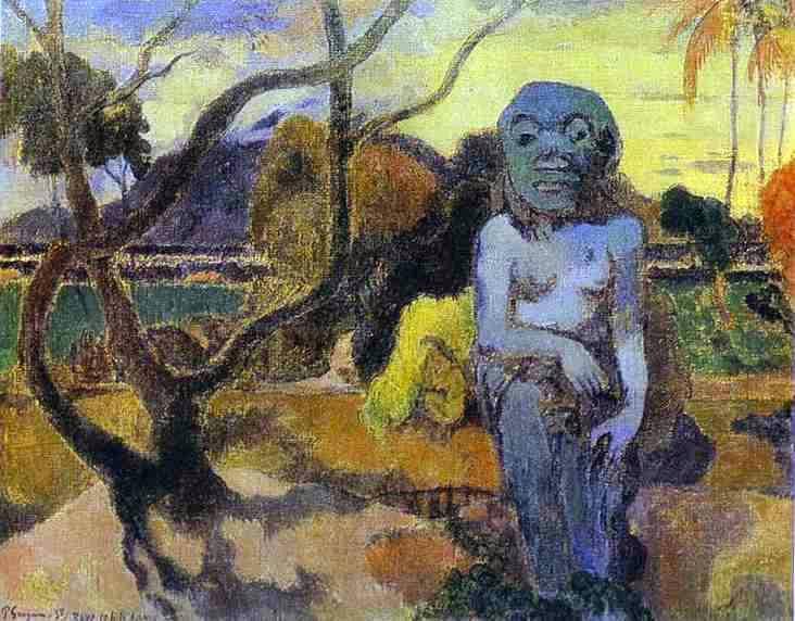  Paul Gauguin Rave te htit aamy (also known as The Idol) - Hand Painted Oil Painting