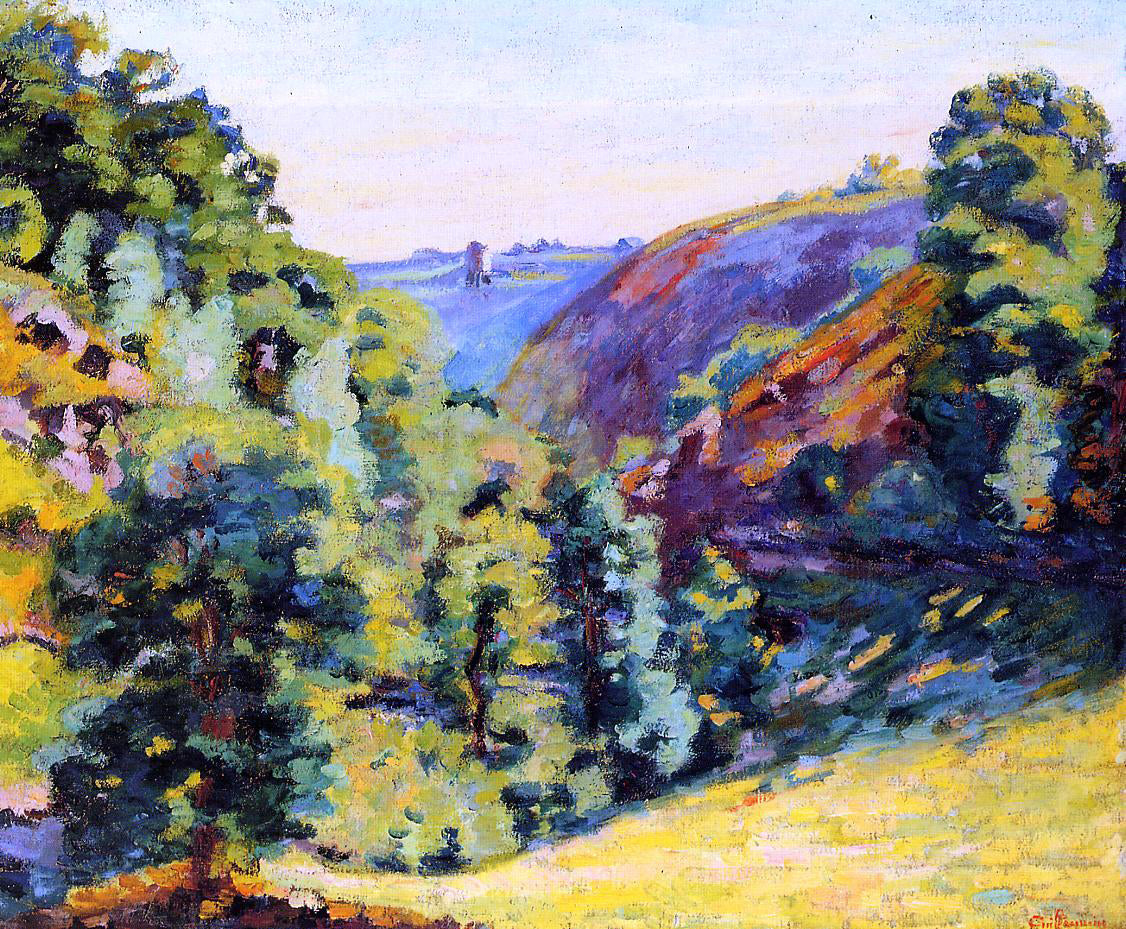 Armand Guillaumin Ravin de la Sadelle a la Follie - Hand Painted Oil Painting