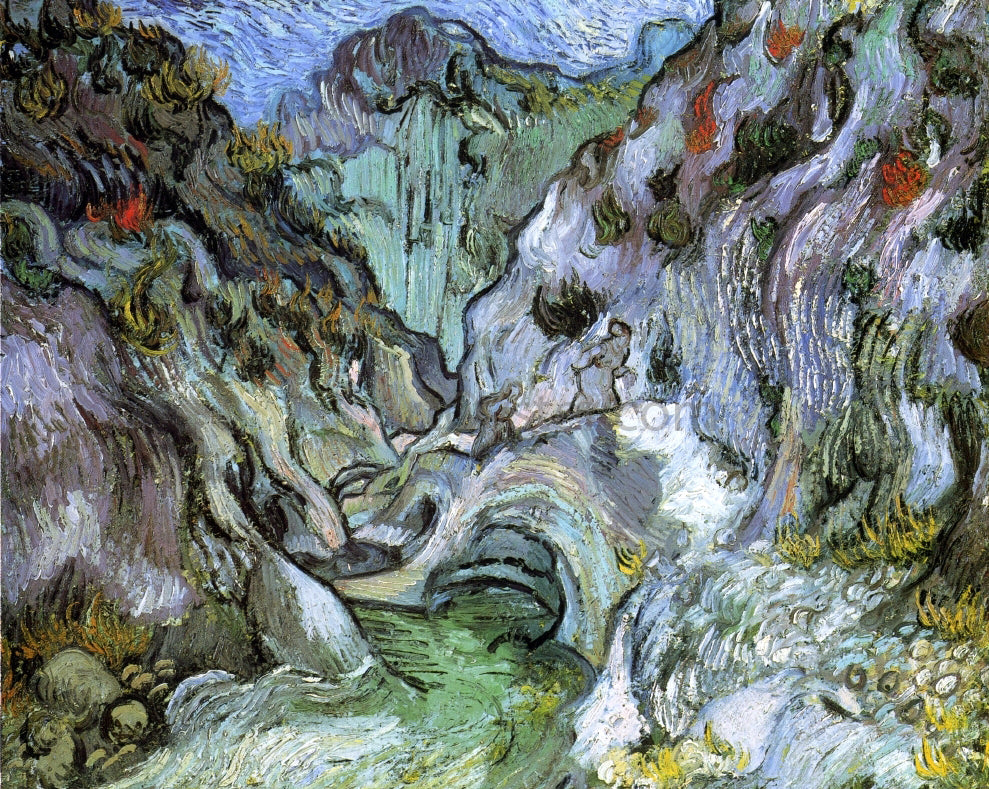Vincent Van Gogh Ravine - Hand Painted Oil Painting