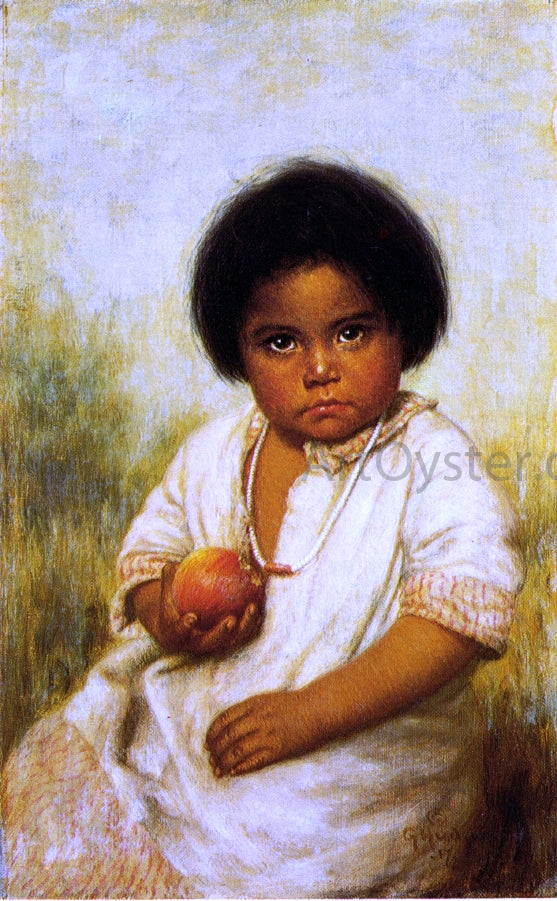 Grace Carpenter Hudson Ray of Light (Da-Ta-Leu) - Hand Painted Oil Painting