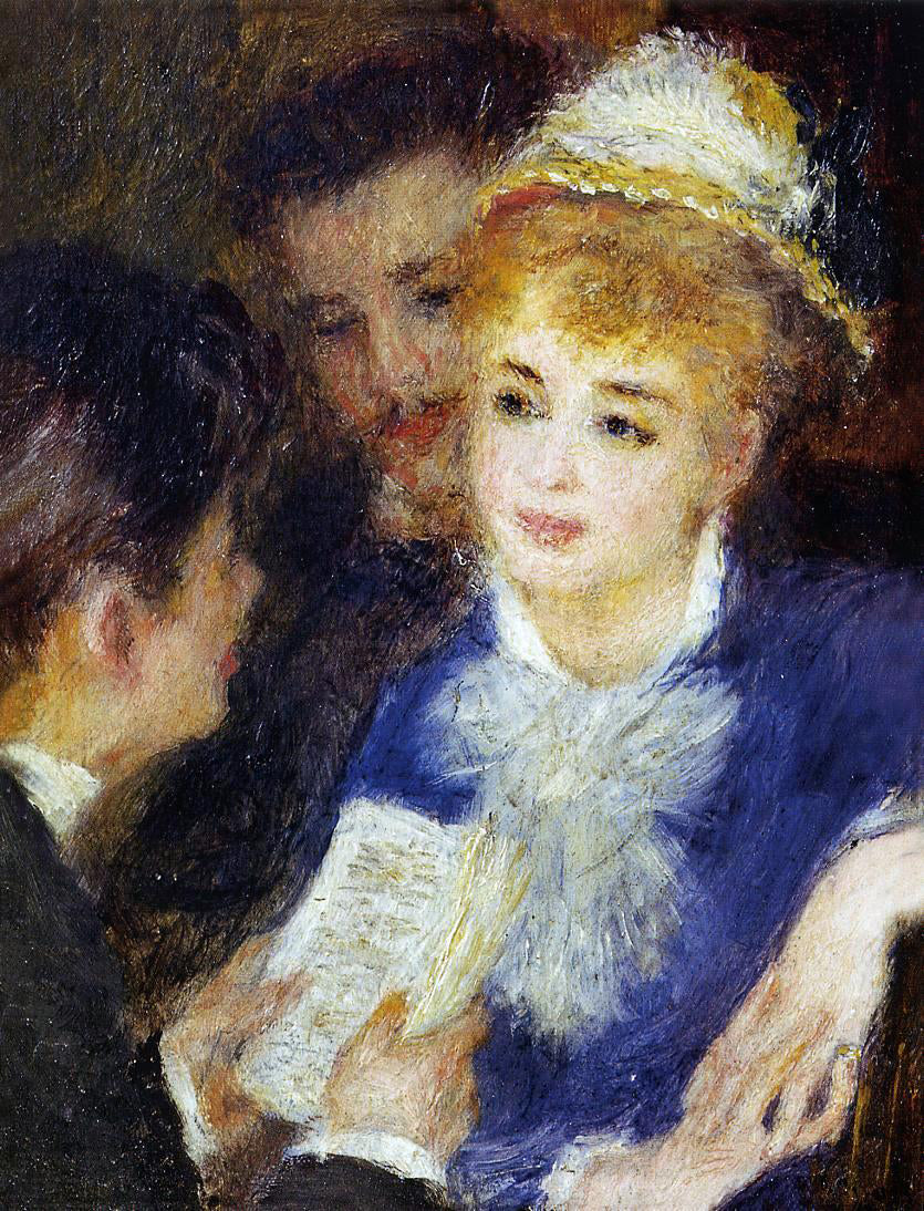 Pierre Auguste Renoir Reading the Part - Hand Painted Oil Painting