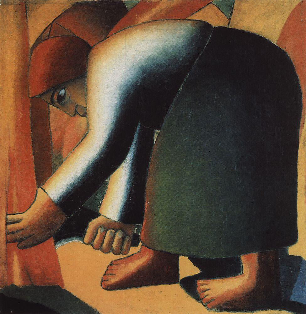 Kazimir Malevich Reaper - Hand Painted Oil Painting