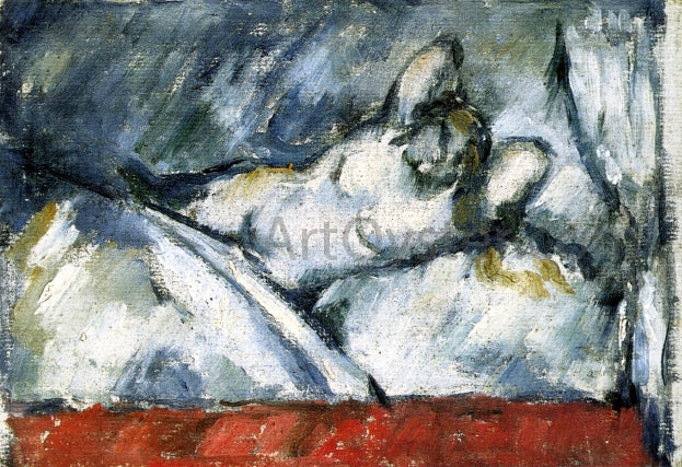 Paul Cezanne Reclining Nude - Hand Painted Oil Painting