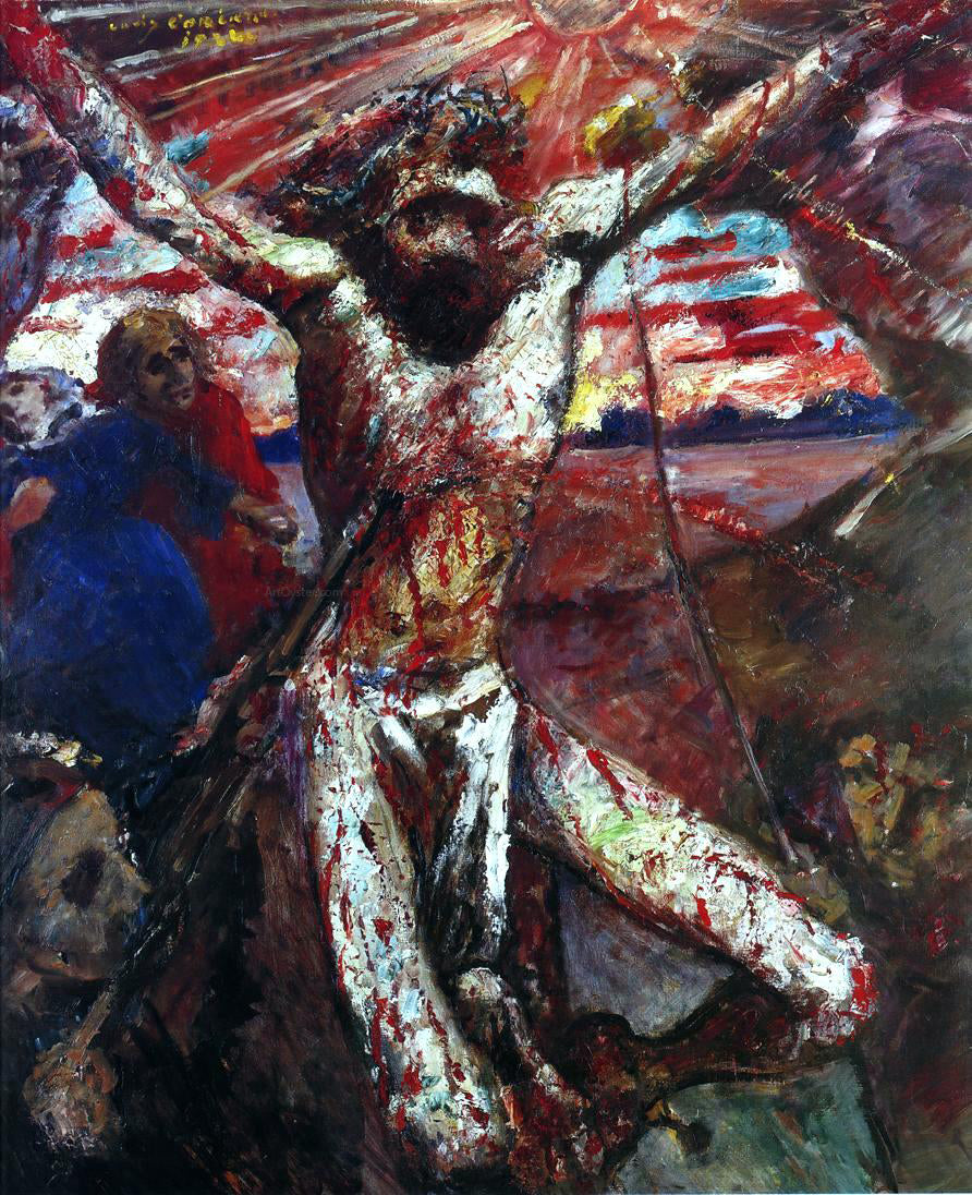 Lovis Corinth Red Christ - Hand Painted Oil Painting