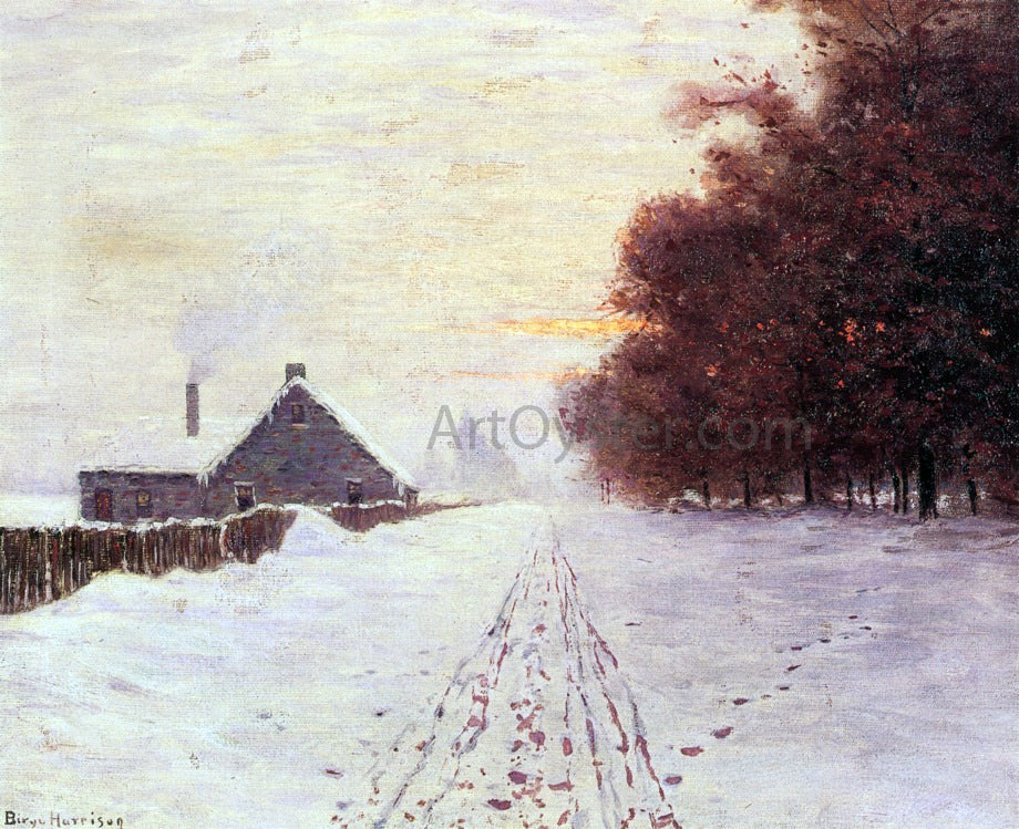 Lowell Birge Harrison Red Oaks - Hand Painted Oil Painting