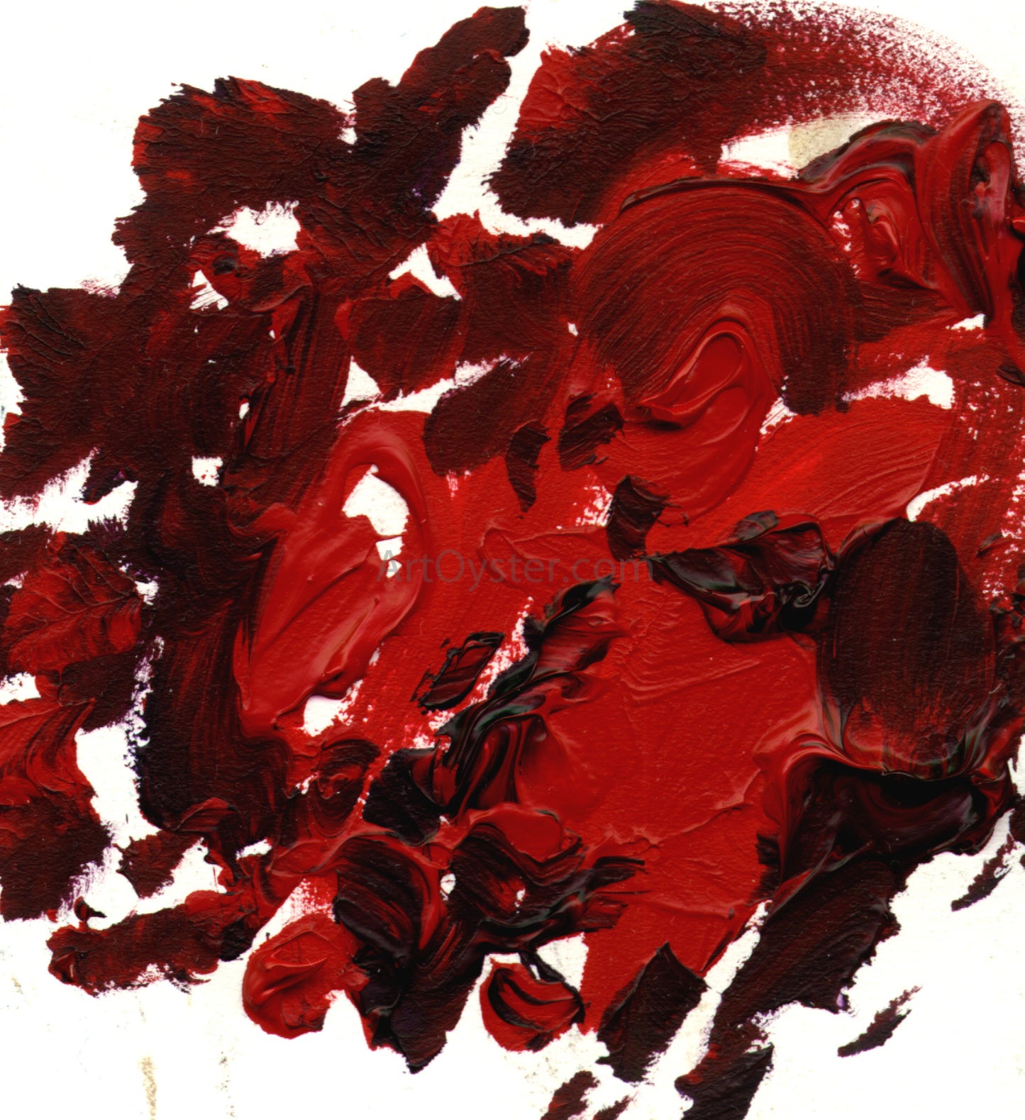 Our Original Collection Red Palette - Hand Painted Oil Painting